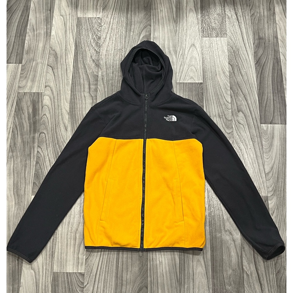SIZE LARGE BOYS THE NORTH FACE FULL ZIP UP HOODIE